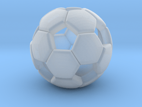 Soccer ball 1505081058 in Clear Ultra Fine Detail Plastic