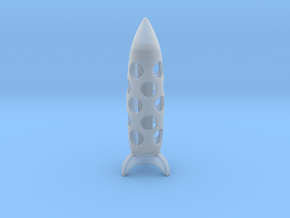 Rocket 'n' Roller (twist release) in Clear Ultra Fine Detail Plastic