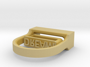 Dreamer Ring + Dream Chamber FULL set Dia19mm in Tan Fine Detail Plastic