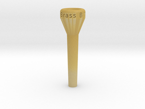 Trumpet mouthpiece 7C V03 in Tan Fine Detail Plastic