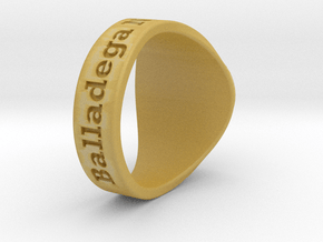 Nuperball JBaayBaay Ring Season 7 in Tan Fine Detail Plastic