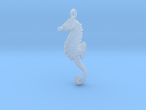 Sea Horse 1610261358 in Clear Ultra Fine Detail Plastic
