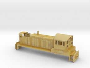 Sw1001- 4 window cab in Tan Fine Detail Plastic