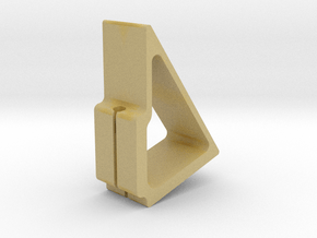 Affinity Stand | iPhone Holder & Charger in Tan Fine Detail Plastic