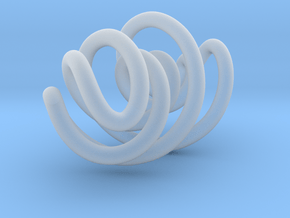 Swirly in Clear Ultra Fine Detail Plastic