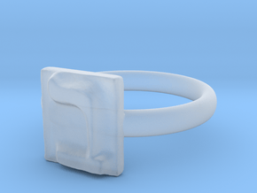 02 Bet Ring in Clear Ultra Fine Detail Plastic