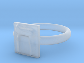 08 Het Ring in Clear Ultra Fine Detail Plastic