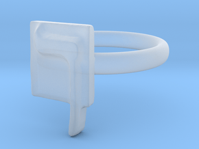 23 Kaf-sofi Ring in Tan Fine Detail Plastic