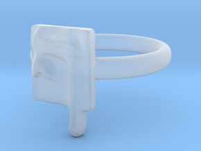 26 Pe-sofit Ring in Tan Fine Detail Plastic