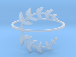 Stack-able Laurel Leaves (Size 4.75 - 11.5) in Tan Fine Detail Plastic