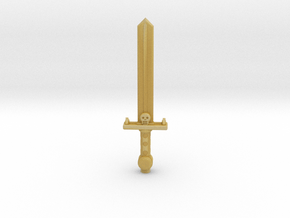 ROTU Skeleton Sword in Tan Fine Detail Plastic