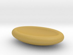 Worry Stone in Tan Fine Detail Plastic