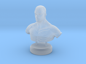 "Fading Honor" - Sculpture in Clear Ultra Fine Detail Plastic