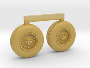 4801 - 1/48 S-3B Viking corrected ft wheels for AM in Tan Fine Detail Plastic