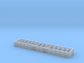 1:87 2 X 40 Plattform Container Holzboden in Tan Fine Detail Plastic