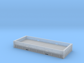 2x 20 Ft Plattform Container mix ohne Querstreben in Clear Ultra Fine Detail Plastic