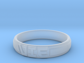 VIE Ring in Clear Ultra Fine Detail Plastic