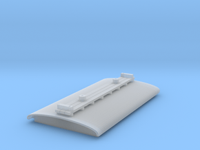 Trolley Pole Roof for N Scale B-W Steeplecab in Clear Ultra Fine Detail Plastic