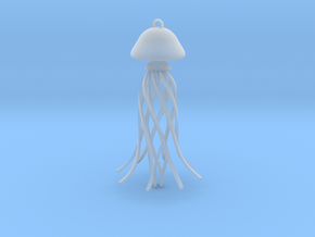 Jelly Fish  in Clear Ultra Fine Detail Plastic