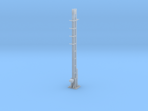 RhB Signal Mast for Main signals in Clear Ultra Fine Detail Plastic