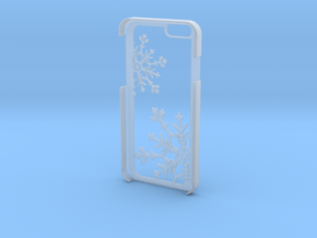 Snowflake iPhone 6/6s Case in Clear Ultra Fine Detail Plastic