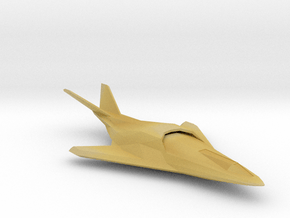 Comet-Class Spaceplane in Tan Fine Detail Plastic