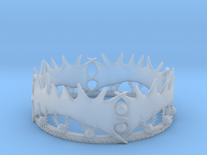 Game of Thrones Crown in Clear Ultra Fine Detail Plastic