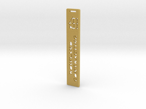 RCS Bookmark in Tan Fine Detail Plastic