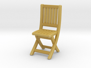 Dining Chair -  in Tan Fine Detail Plastic