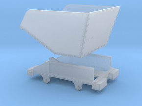 009 Dinorwric/Penrhyn waste wagon  in Clear Ultra Fine Detail Plastic