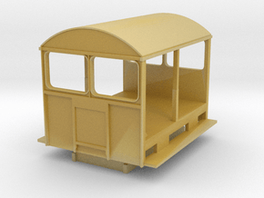 Wickham Trolley Car O in Tan Fine Detail Plastic