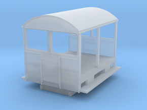 Wickham Trolley Car O in Clear Ultra Fine Detail Plastic