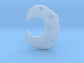 Wizard Moon 1 by Gabrielle in Clear Ultra Fine Detail Plastic