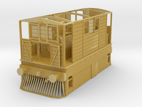 4mm Y6 0-4-0 Tram Body in Tan Fine Detail Plastic