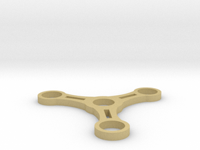 Spinner - Cool Design  in Tan Fine Detail Plastic
