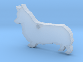 Corgi's Pose for Best of Breed in Clear Ultra Fine Detail Plastic