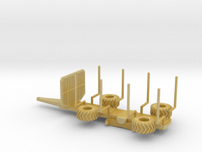 1:160/N-Scale Forest Trailer  in Tan Fine Detail Plastic