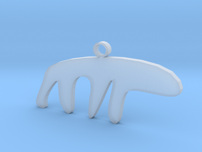 The Sneaky Polar Bear in Clear Ultra Fine Detail Plastic