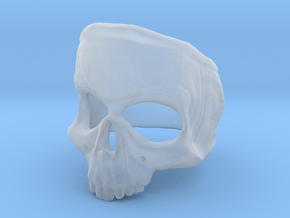 SkullRing in Clear Ultra Fine Detail Plastic