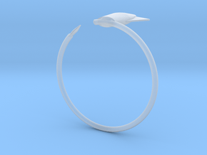 Cuttlefish bangle in Tan Fine Detail Plastic