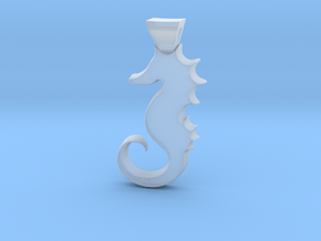 Seahorse in Tan Fine Detail Plastic