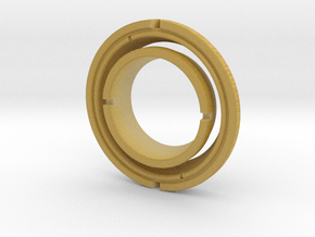 ANH Scope Pro Version - Retention Rings in Tan Fine Detail Plastic