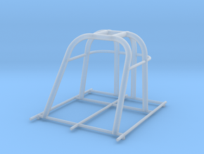 dragster cage, Jody in Clear Ultra Fine Detail Plastic