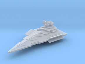 Victory Class Star Destroyer in Clear Ultra Fine Detail Plastic
