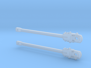 HO Scale Main Rods in Clear Ultra Fine Detail Plastic