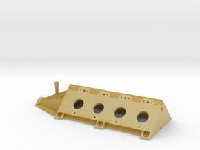 OX5-16 Scale-Upper Crankcase in Tan Fine Detail Plastic