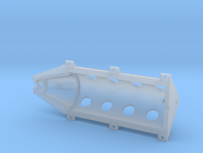OX5-16 Scale-Upper Crankcase in Clear Ultra Fine Detail Plastic