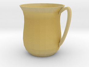 coffee cup in Tan Fine Detail Plastic
