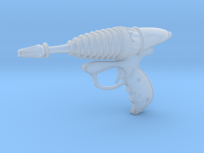 Saturn-day Night Special Ray Gun 1:6 scale in Clear Ultra Fine Detail Plastic