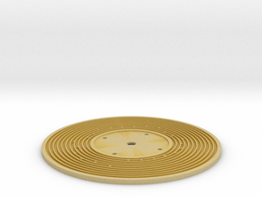A Car Song - Fisher Price-style music box record in Tan Fine Detail Plastic